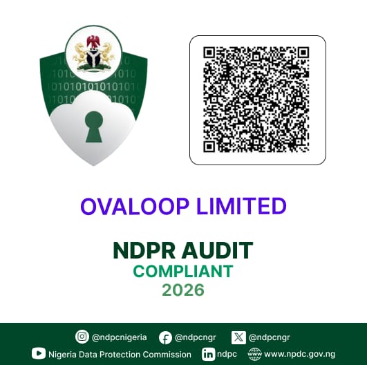 NDPR Audit Compliant 2026 - Ovaloop Limited